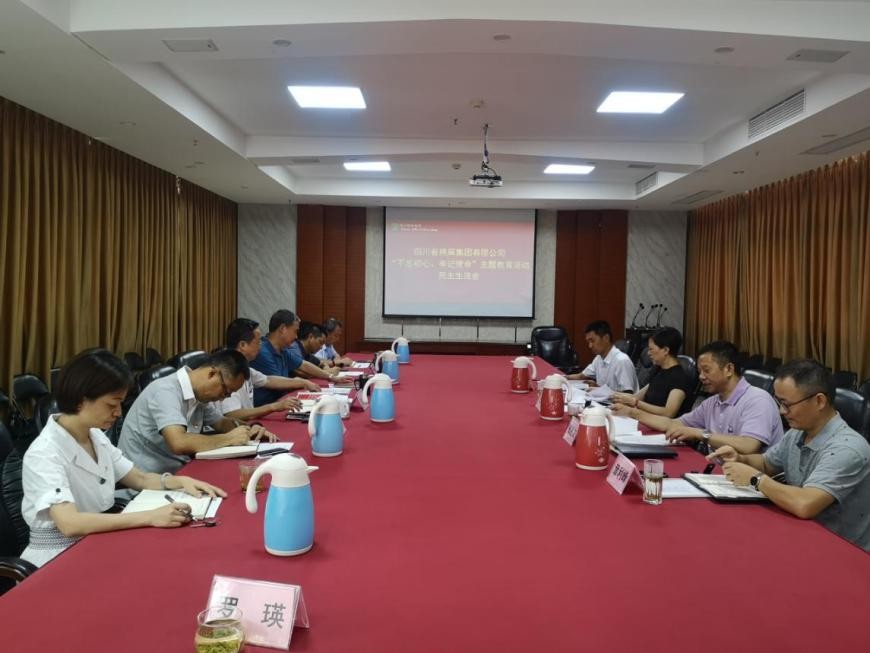 集團公司召開“不忘初心、牢記使命”主題教育活動民主生活會