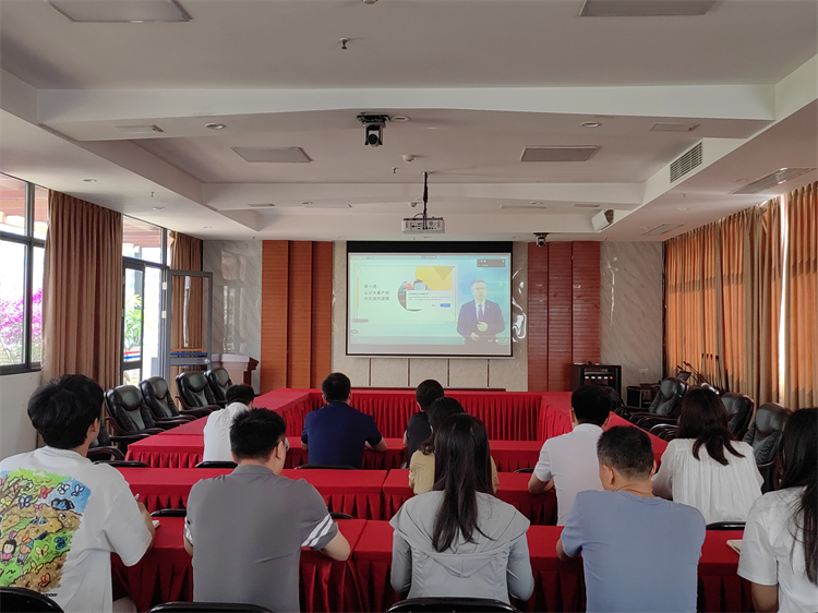 集團公司組織開展第3期棉麻大講堂 ——大客戶銷售全程溝通技巧（第一期）